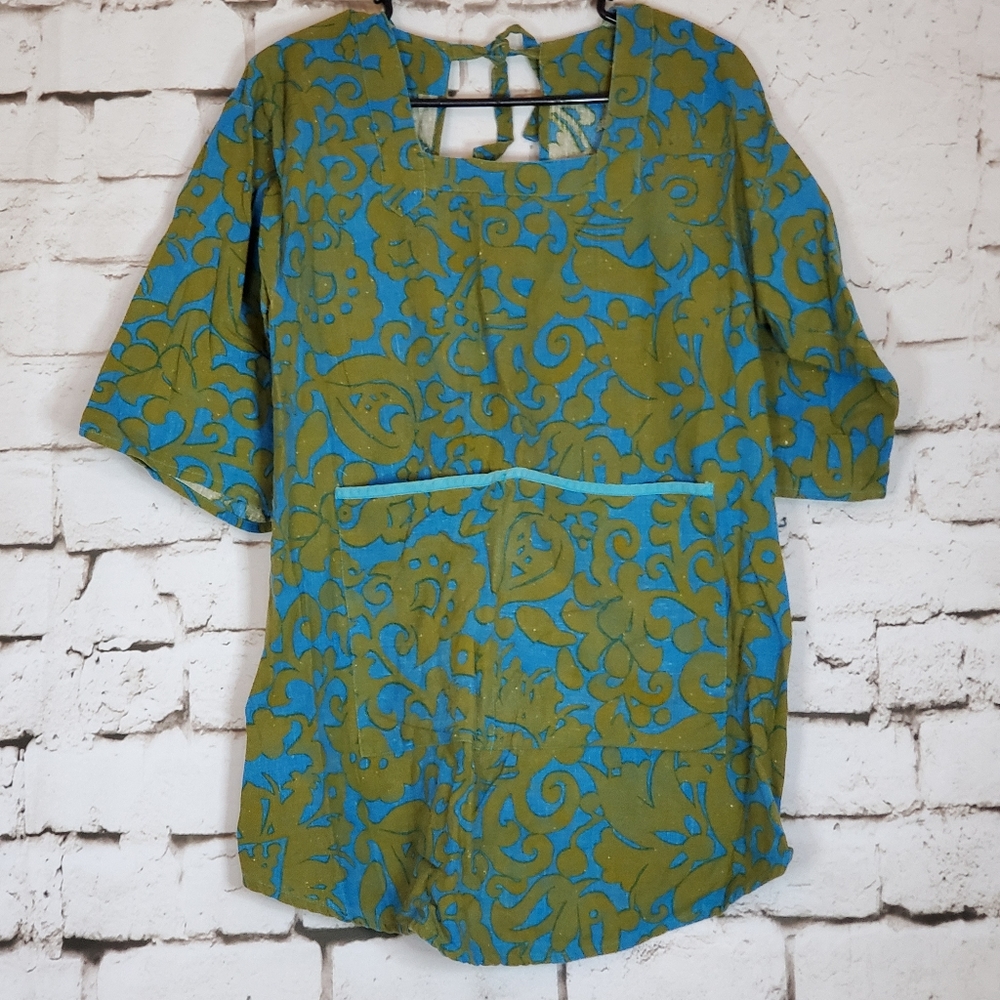 DESIGN HOUSE TIE BACK SMOCK